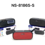 NS-8186S-S Gold/Red/Sliver Solar bluetooth music speaker AIBUCUO