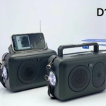 D15 Black Solar bluetooth music speaker AIBUCUO