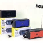 DG30 Black/Red/Blue Solar bluetooth music speaker AIBUCUO