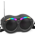 DG49 Black Solar bluetooth music speaker AIBUCUO