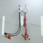 FX-New3u 12v USB  multi-port Clip charging cable  AIBUCUO