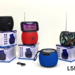 L55S Black/Red/Blue/camouflage  Solar bluetooth music speaker AIBUCUO