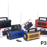P353 Black/Orange/Blue/Green  Solar bluetooth music speaker AIBUCUO