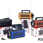 P353 Black/Orange/Blue/Green  Solar bluetooth music speaker AIBUCUO