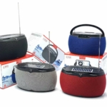 P530 black/blue/red/gray Solar bluetooth speaker radio With light function  AIBUCUO