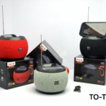 TO-T20 Black/Red/Grey  Solar bluetooth music speaker AIBUCUO