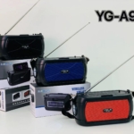 YG-A90 Black/Red/Blue Solar bluetooth speaker radio  AIBUCUO